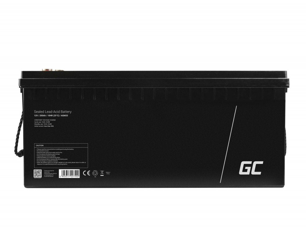 EAN 5903317227502 - Green Cell AGM33 batería de vehículos VRLA AGM 200 Ah 12 V Barcos/recreativo imagen 3