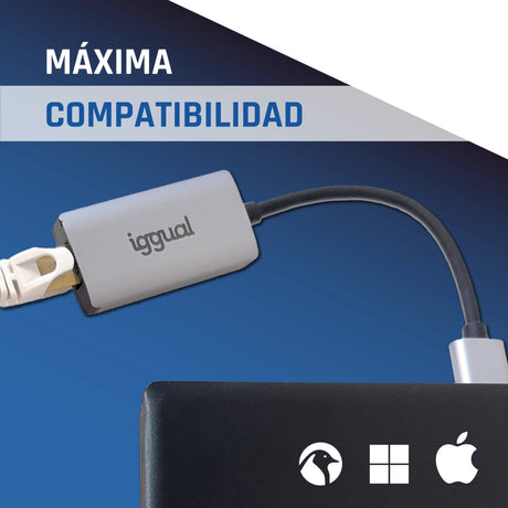 EAN 8435364318447 - iggual IGG318447 adaptador y tarjeta de red Ethernet 1000 Mbit/s imagen 9
