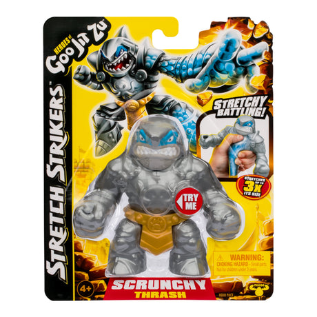 EAN 630996427811 - Goo Jit Zu Stretch Strikers - Thrash Figura de juguete elástica imagen 4