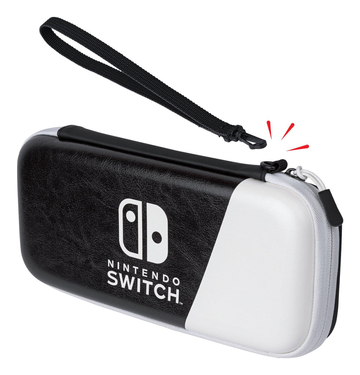 EAN 0708056068745 - PDP Slim Deluxe: Black & White Funda protectora rígida Nintendo Negro, Blanco imagen 5