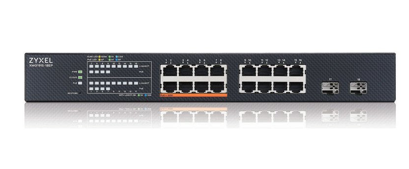 EAN 0760559130329 - Zyxel XMG1915-18EP Gestionado L2 2.5G Ethernet (100/1000/2500) Energía sobre Ethernet (PoE) imagen 1