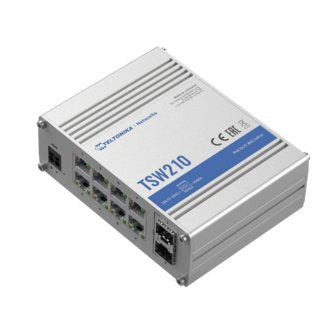 Teltonika Tsw210 Switch No Administrado Gigabit Ethernet [10/100/1000] Aluminio