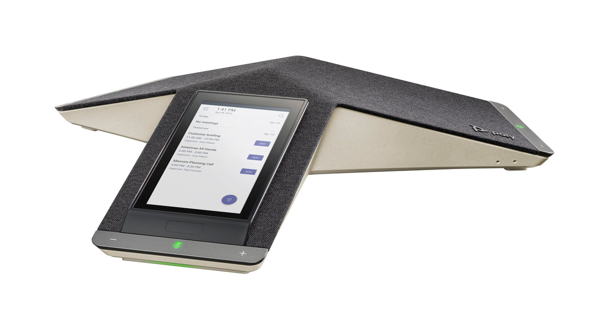 Teléfono Poly Trio C60 Nr Para Microsoft Teams Voip Para Conferencias Con Interfaz De Bluetooth Ieee 802.11a/B/G/N (Wi-Fi) / Bluetooth 4.2 5 Vías Capacidad De Llamadas Sip Srtp Sdp 3 Líneas Negro