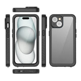 Funda 360 Avant / Trasera Etanche Ip68 Et Reforzada *Drop Test 2m* Para Apple Iphone 15 Plus - Eiger® **