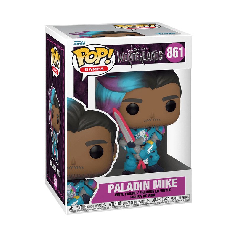 Figura Pop Wonderland Tiny Tinas Paladin Mike