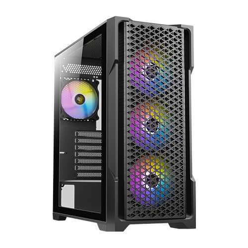 Caja Antec Gamer Ax90 Midi Tower Negro Retail