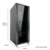 EAN 6940533543886 - aiten data AI6142 Rack o bastidor independiente Negro imagen 12