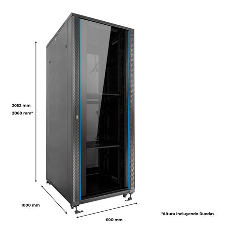 EAN 6940533543886 - aiten data AI6142 Rack o bastidor independiente Negro imagen 12