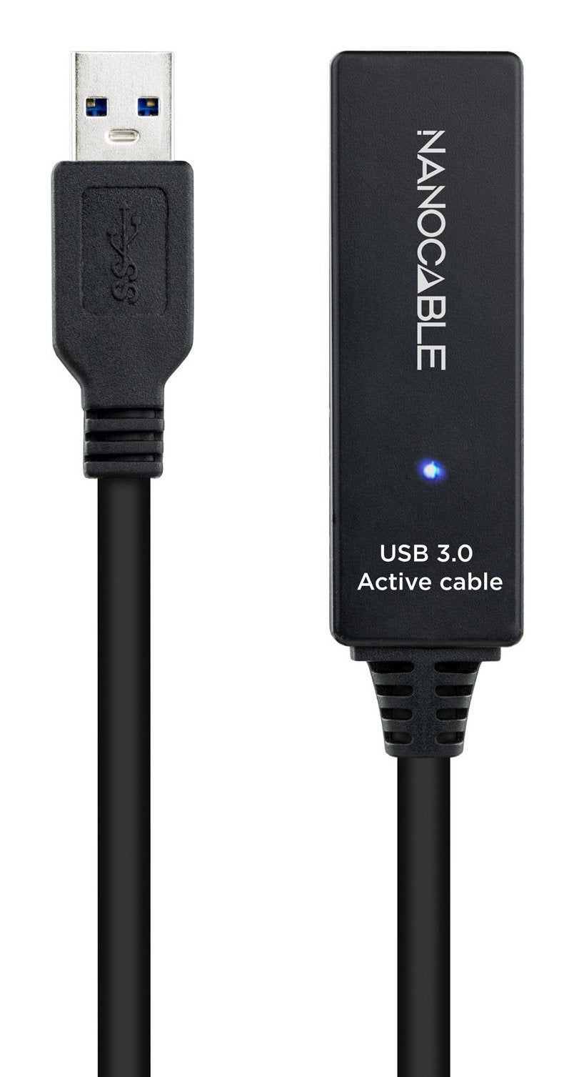 EAN 8433281008250 - Nanocable 10.01.0313 cable USB USB 3.2 Gen 1 (3.1 Gen 1) USB A Negro imagen 2