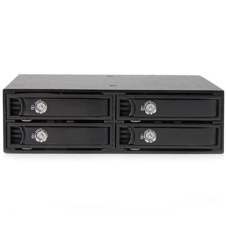 EAN 0065030859837 - StarTech.com SATSASBP425 panel bahía disco duro 13,3 cm (5.25") Bandeja para disco duro Negro imagen 2