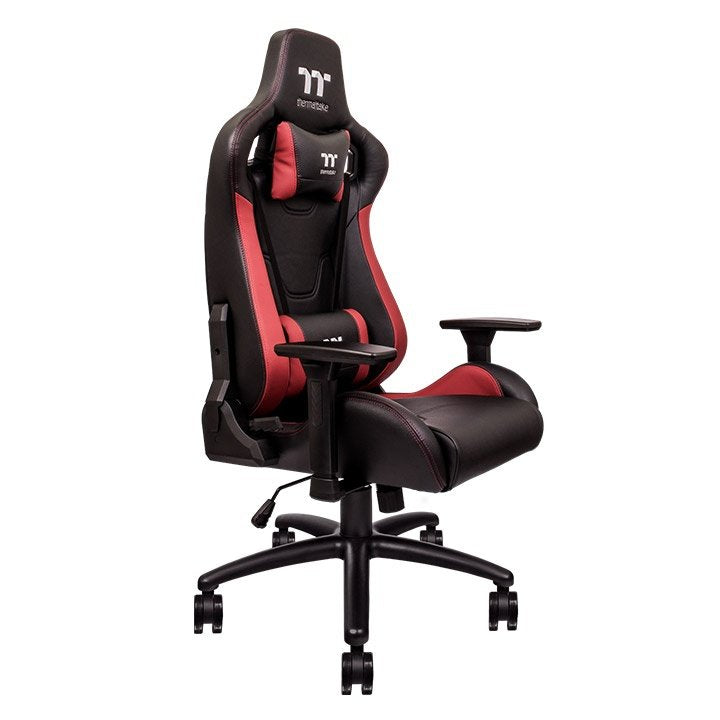 Silla Gaming Thermaltake U Fit Black-Red Incluye Cojines Cervical Y Lumbar Ggc-Uft-Brmwds-01