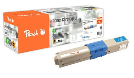 Tóner Peach Oki C332xl 46508711 Cian Remanufacturado