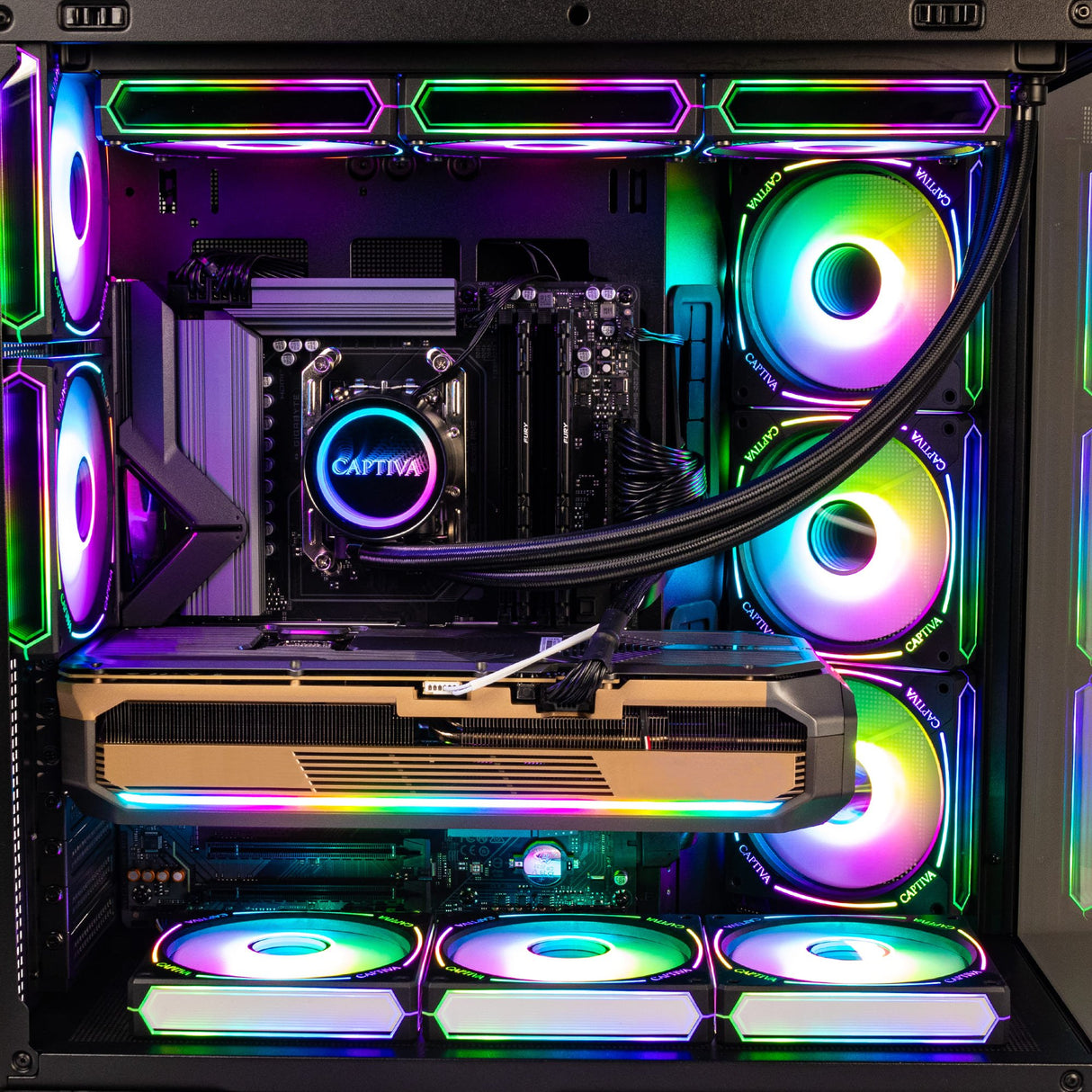 EAN 4046373890851 - CAPTIVA Highend Gaming R89-085 AMD Ryzen™ 7 9800X3D 64 GB DDR5-SDRAM 2 TB SSD NVIDIA GeForce RTX 5080 Win imagen 10