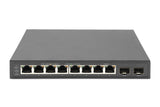 Digitus 8-Port Gigabit + 2 Gigabit Sfp Ports
