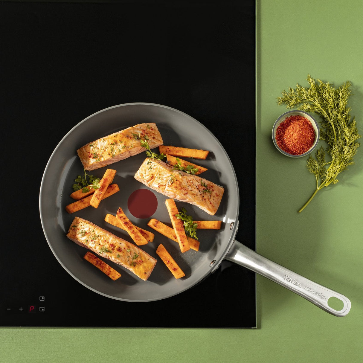 Sartén Tefal C4240653 Renew+ 28cm Cerámica