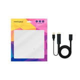 Conversor Hdmi A Displayport, Hdmi/M-Dp/H 20cm Neg