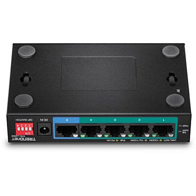 EAN 0710931161304 - Trendnet TPE-LG50 switch No administrado Gigabit Ethernet (10/100/1000) Energía sobre Ethernet (PoE) Negr imagen 3