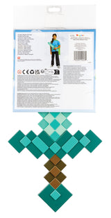 EAN 0192995156234 - Disguise Diamond Sword & Creeper Cape Armas y armadura para disfraz Niño Cualquier género imagen 2
