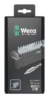 Puntas Para Atornilladores Wera Bit-Check 30 Metal 1 Sb