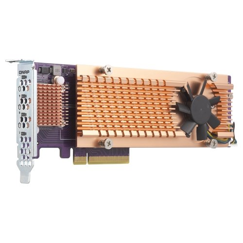 Qnap Accesorio Quad M.2 Pcie Ssd Expansion Card Qm2-4p-384a Qnap Supports Up To 4 M.2 2280
