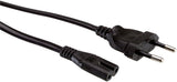 Roline Netzcable Euro-Flachstecker Auf C7, 2polig, Schwarz, 5 M