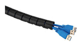 EAN 8721246340201 - Neomounts ADS06-142BL organizador de cables Escritorio Pasacables Negro 1 pieza(s) imagen 3