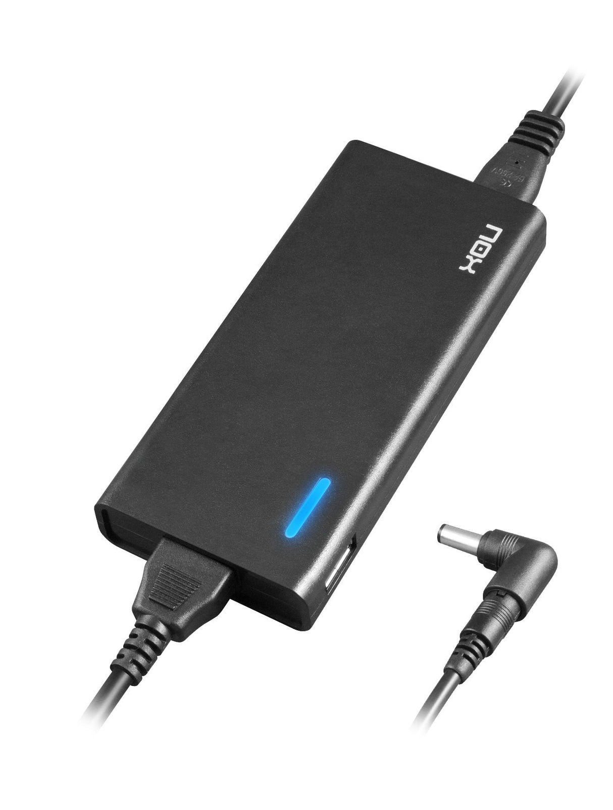 Nox Cargador Universal Port 90w Automatico Para Notebook  / 10 Conectores / Toma Usb Nxpwr90nb