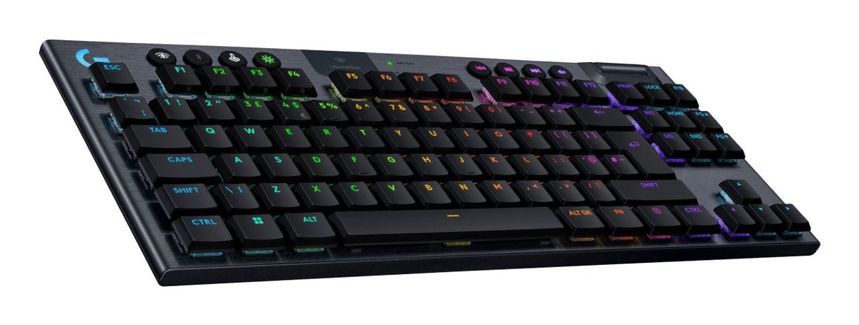 EAN 5099206121515 - Logitech G G915 X Lightspeed teclado Juego USB + RF Wireless + Bluetooth QWERTY Internacional de EE.UU. N imagen 3