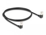 Delock Cable De Red Rj45 Cat.6a S/Ftp Slim 90° Unten / Unten Angular 1 M