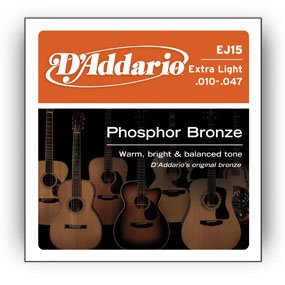 D'Addario Ej15 - Acoustic Guitar Strings (10-47)