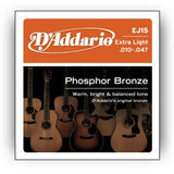 D'Addario Ej15 - Acoustic Guitar Strings (10-47)