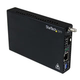 Startech.Com Conversor De Medios Ethernet Gigabit A Fibra Con Sfp Abierto Adaptador De Cobre A Fibra Conversor De Soportes De Fibra 1gbe 1000base-Sx 100base-Lx 1000base-T Rj-45 / Sfp (Mini-Gbic) Para P/N: Glcsxmmrgdst J4858c10pkst J4858cst