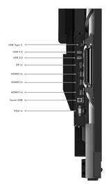 Lenovo Thinkvision T86 - Led-Monitor - 218.4 Cm (86")