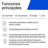Hp Laserjet Mfp M248dw A4 31ppm. Mono Mf Duplex Wifi
