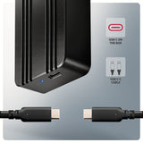 Axagon Eem2-40g Usb-C 40gbps External Enclosure For M.2 Nvme Ssd