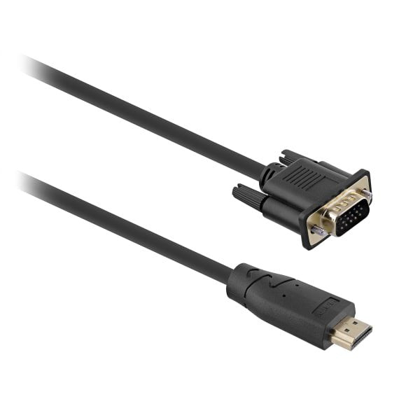 EAN 3303170104675 - T'nB HDMIVGA2 adaptador de cable de vídeo 2 m VGA (D-Sub) HDMI Negro imagen 1
