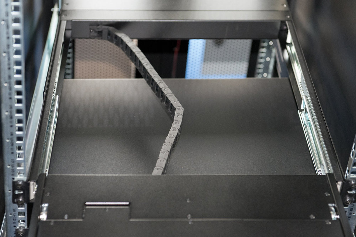 Consola Modular Digitus Tft 19" Kvm 1 Puerto Touchpad Esp Negro