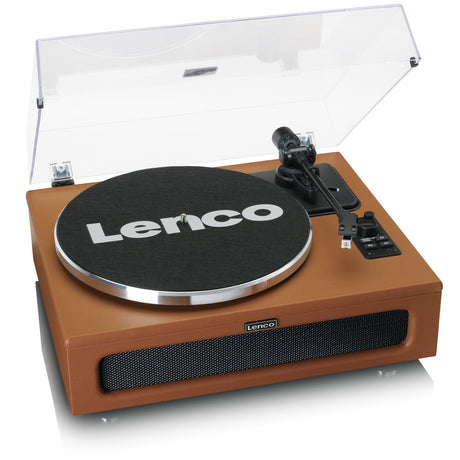 EAN 8711902069638 - Lenco LS-430BN tocadisco Tocadiscos de tracción por correa Marrón Manual imagen 3