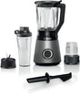 EAN 4242005319275 - Bosch Serie 4 MMB6177S licuadora 1,5 L Batidora de vaso 1200 W Negro, Plata imagen 1