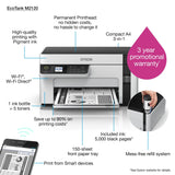 Impresora Epson Ecotank Mono M2120, 3 En 1, A4, 1200 X 2400 Ppp, 32 Ppm, Usb, Wi-Fi, 3 Aã±Os De Garantia Despues Del Registro.