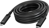 Vision Cable Usb Usb-C (M) A Usb-C (M) Usb 3.2 3 A 15 M Admite 4k60hz Negro