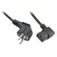 EAN 4002888303095 - Lindy 30309 cable de transmisión Negro 5 m CEE7/7 IEC 320 imagen 1