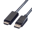 EAN 7611990145249 - VALUE 11.99.5785 adaptador de cable de vídeo 1 m DisplayPort Negro imagen 1