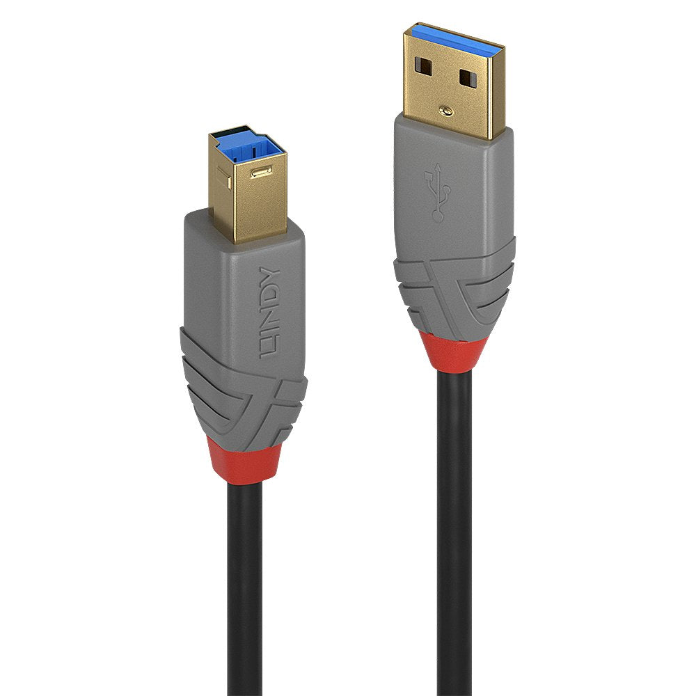 EAN 4002888367448 - Lindy 36744 cable USB USB 3.2 Gen 1 (3.1 Gen 1) 5 m USB A USB B Negro imagen 1