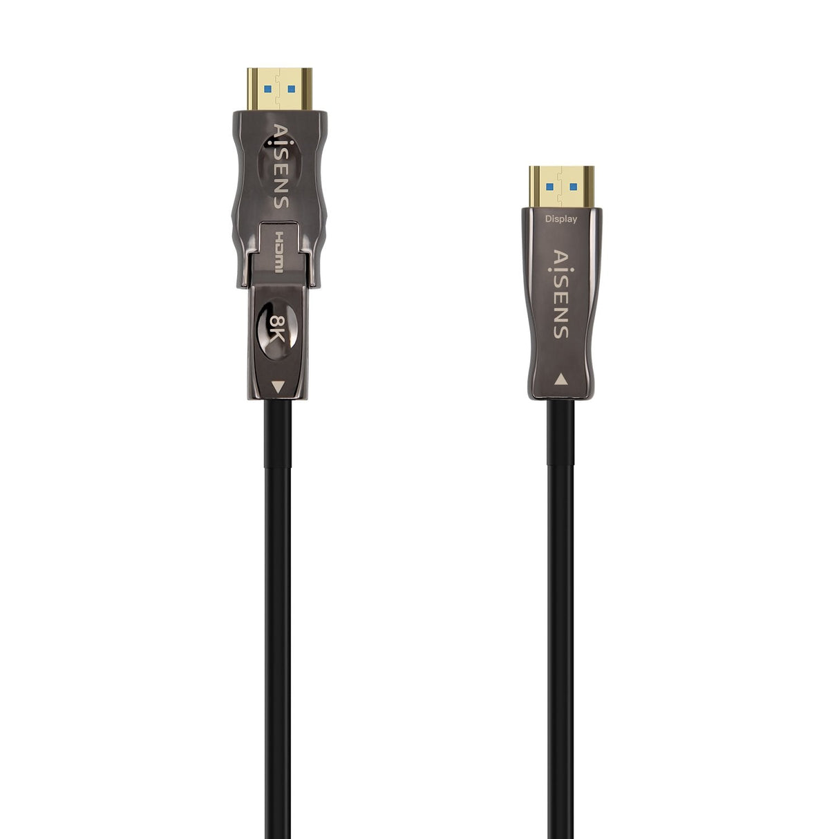 Aisens Cable Hdmi V2.1 Aoc Desmontable Ultra Alta Velocidad / Hec 8k@60hz 4k@120hz 4:4:4 48gbps - A/M-D/A/M - 50m -