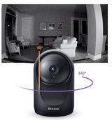 Cámara De Videovigilancia D-Link Dcs-6500lh 85  Visión Nocturna Control Desde App