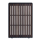 Lian Li Dan Cases A3-Matx Wood Edition Front Panel - Walnuss, Schwarz