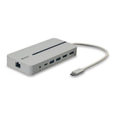 EAN 4002888433600 - Lindy 43360 base para portátil y replicador de puertos Alámbrico USB 3.2 Gen 1 (3.1 Gen 1) Type-C Plata,  imagen 2