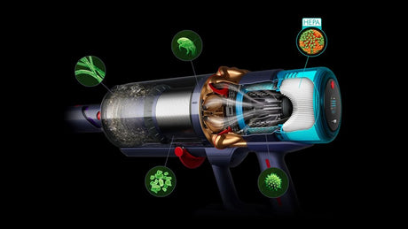 EAN 5025155081723 - Dyson Gen5detect aspiradora de mano Azul, Cobre Sin bolsa imagen 3