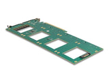 Delock 90169 Tarjeta Pci Express 4.0 X16 A 4 X Interno U.2 Nvme Sff-8639 - Bifurcación (Laxan 288 X 122 Mm)